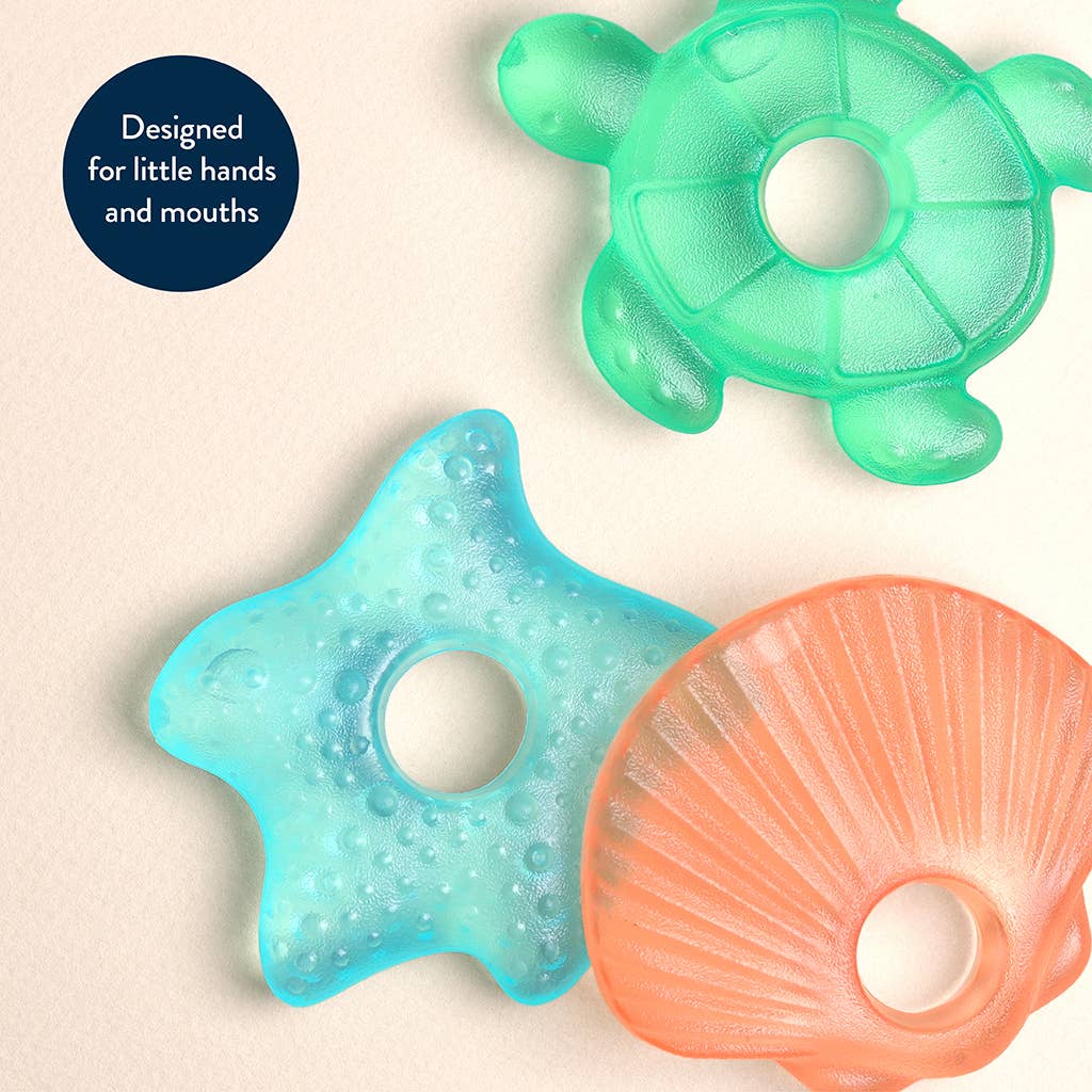 Cutie Coolers™ Water Filled Teethers (3-pack)