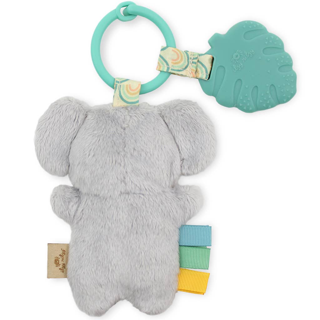 Itzy Pal™ Plush + Teether: Mushroom