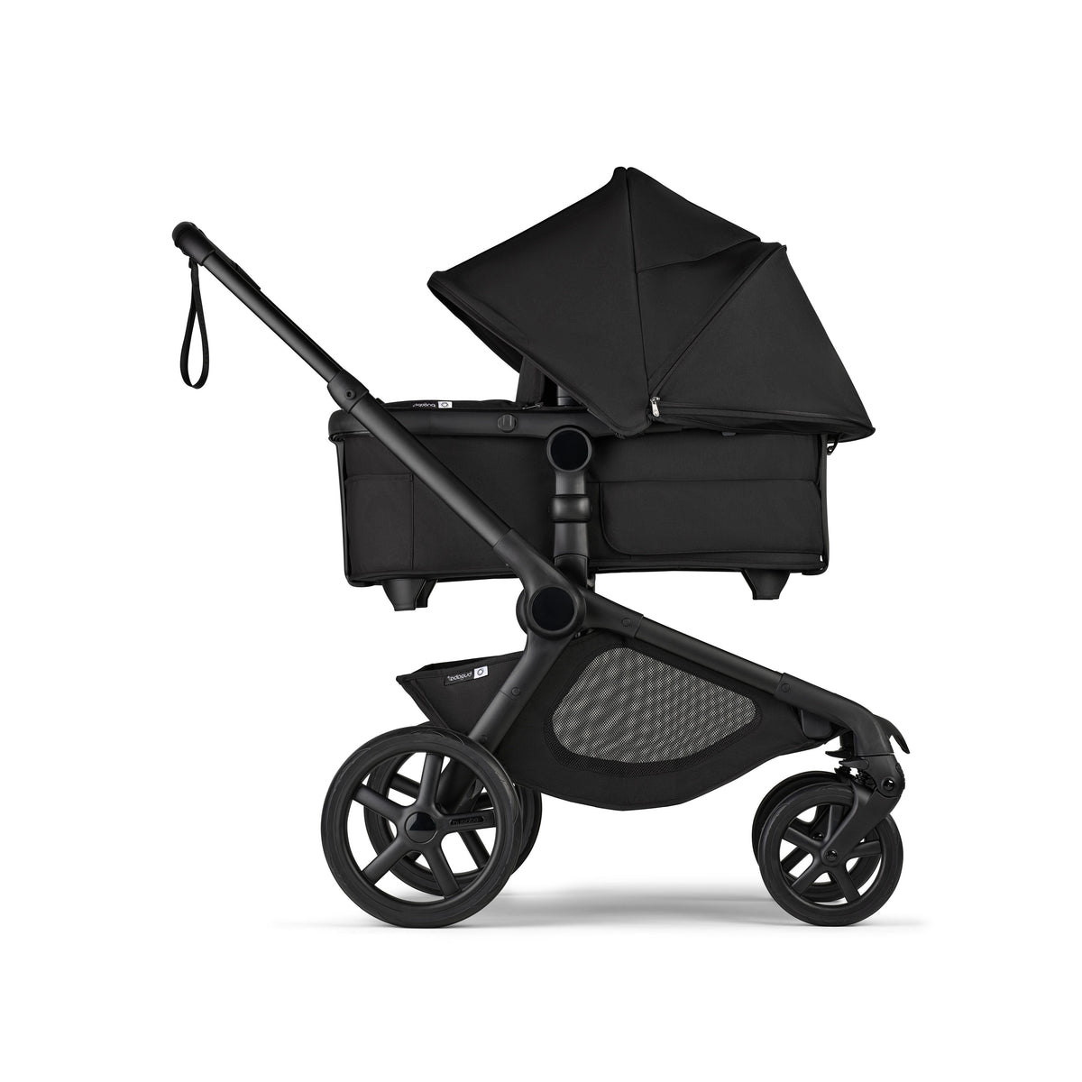 Kangaroo Single-to-Double Stroller Complete With Bassinet