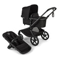 Kangaroo Single-to-Double Stroller Complete With Bassinet