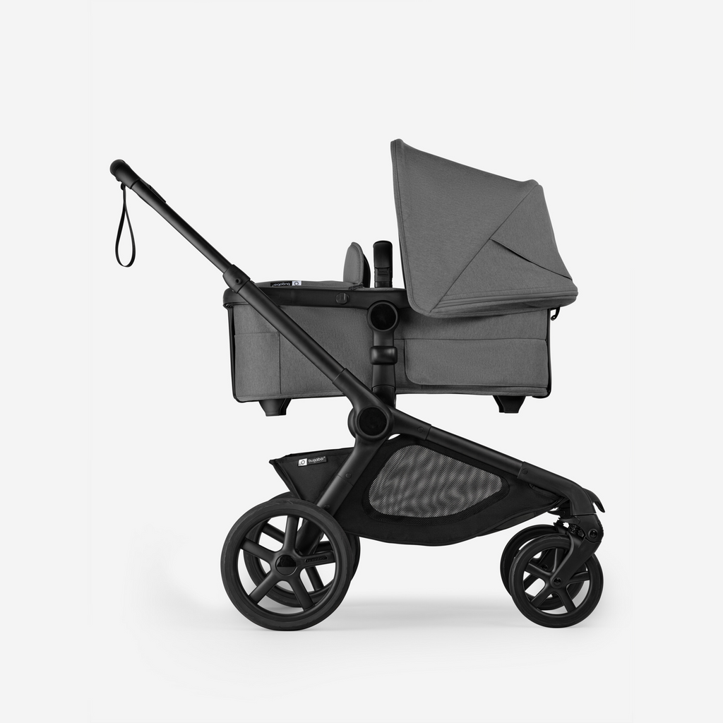 Kangaroo Single-to-Double Stroller Complete With Bassinet