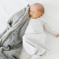 Lush Receiving Blanket - Gray