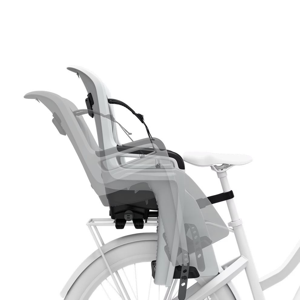 RideAlong 2 Rack Mounted Tiltable Bike Seat