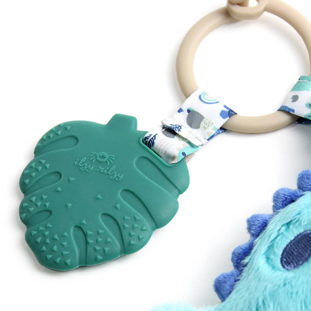 Itzy Pal™ Plush + Teether: Mushroom
