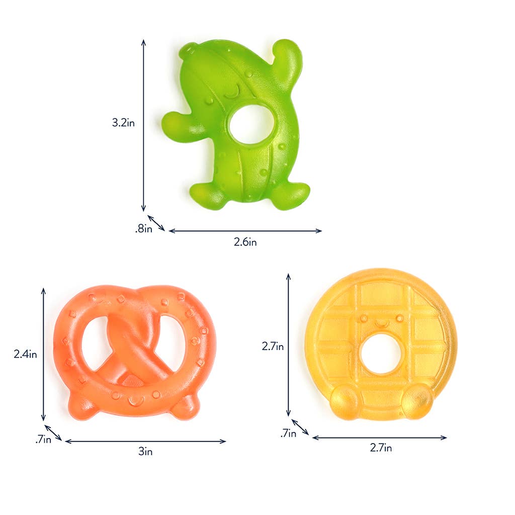 Cutie Coolers™ Water Filled Teethers (3-pack)