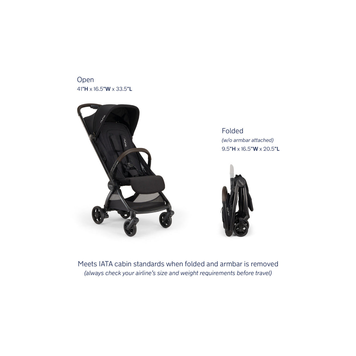 VIAA cabn Lightweight Travel Stroller