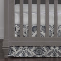 Liz & Roo Modern Farmhouse Floral Crib Skirt