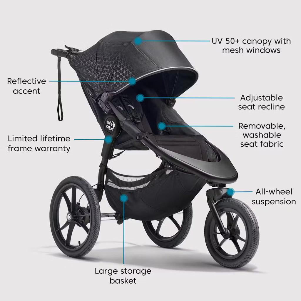 Summit X3 Single Jogging Stroller