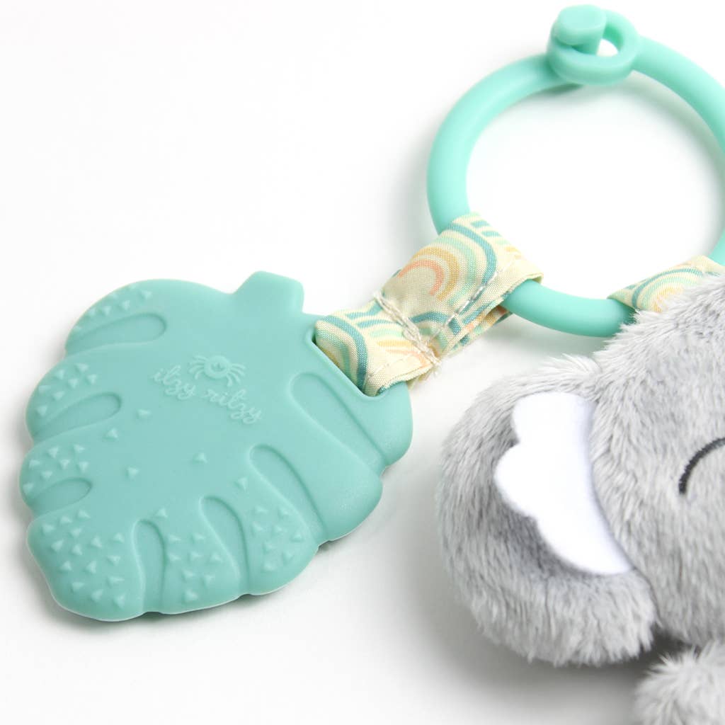 Itzy Pal™ Plush + Teether: Mushroom