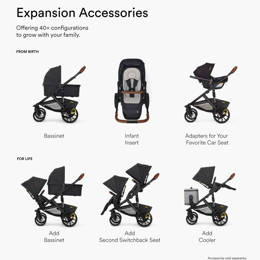 Switch&Roll Stroller (Switchback Seat, &Roll Frame)