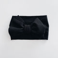 Sugar + Maple Baby Headwrap in Black
