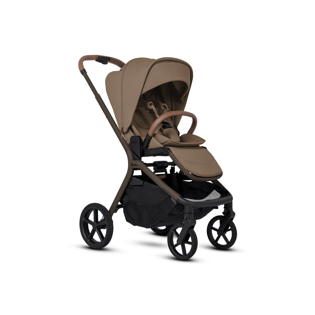 Breez Stroller + Folding Bassinet Newborn Bundle ( w/ Cup Holder & Car Seat Adapter )