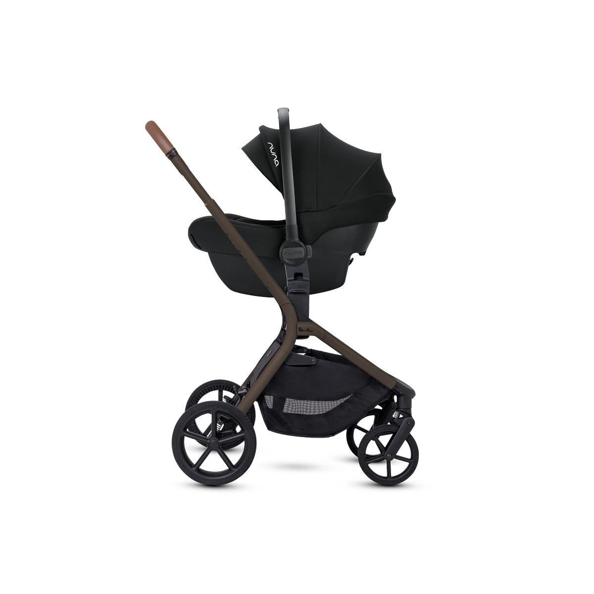 Breez Stroller + Folding Bassinet Newborn Bundle ( w/ Cup Holder & Car Seat Adapter )