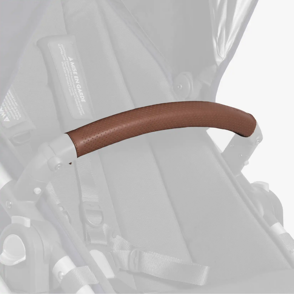 Vista/Cruz Leather Bumper Bar Cover - Saddle