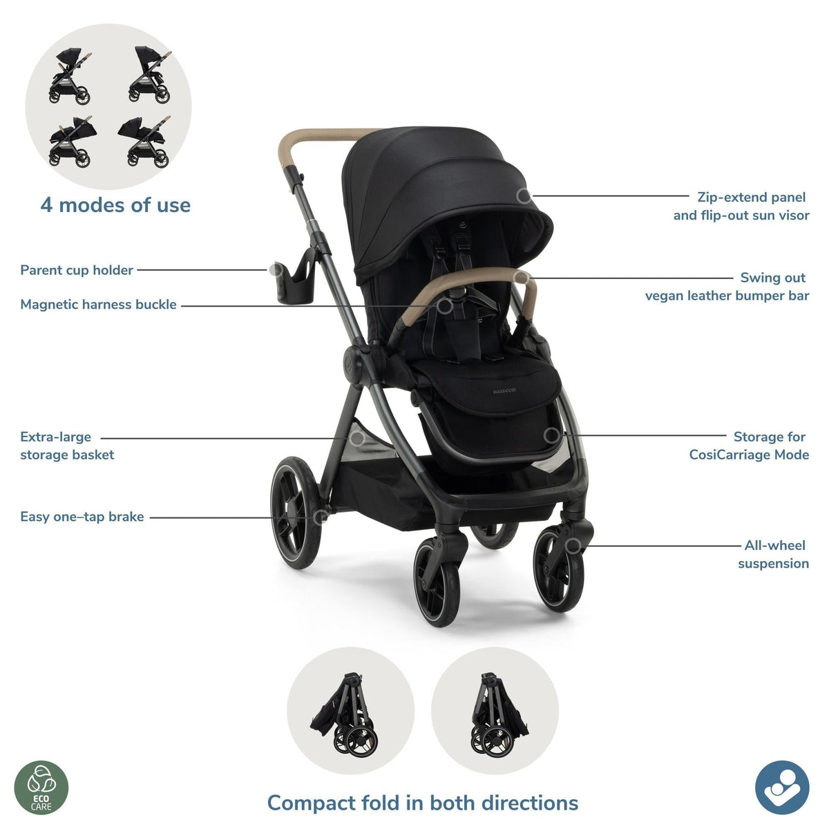 Maxi-Cosi Oxford Modular Stroller