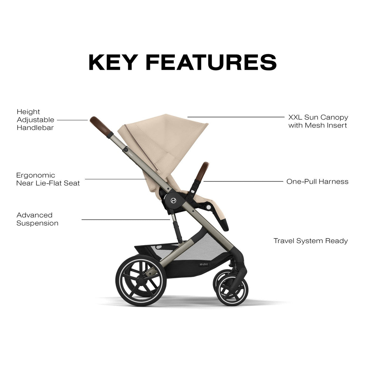 Balios S Lux Stroller + Cloud G Pro Travel System