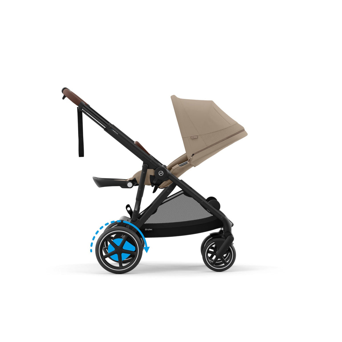 e-Gazelle S Electronic Stroller + Cot