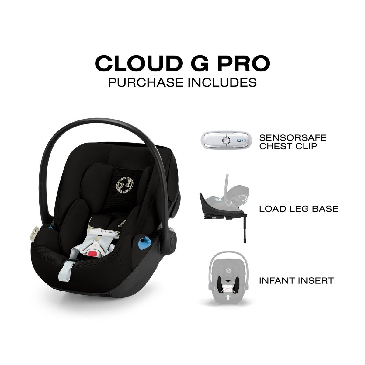 Cloud G Pro Comfort Extend Infant Car Seat