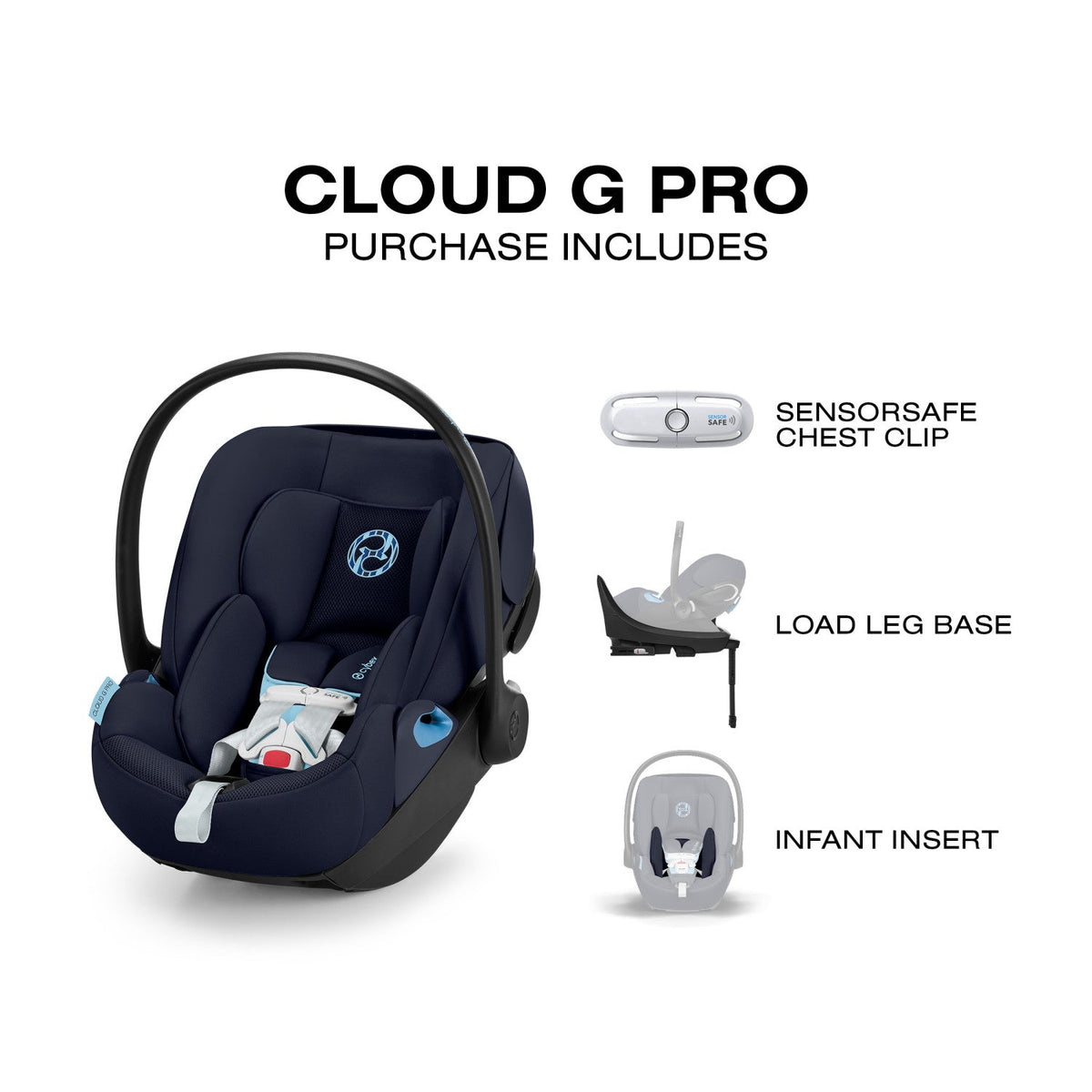 Cloud G Pro Comfort Extend Infant Car Seat