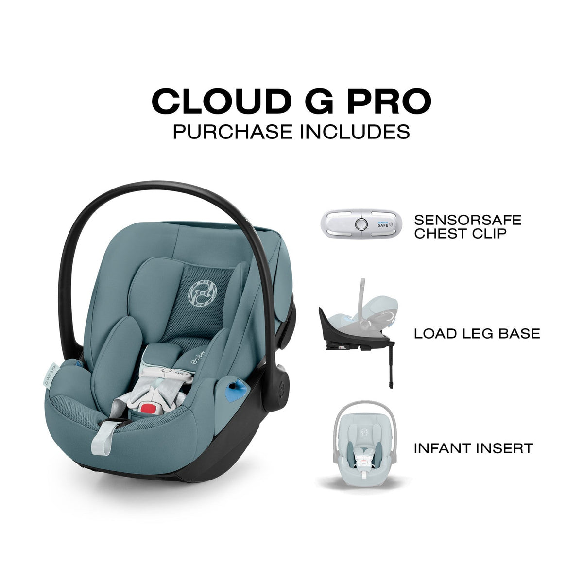 Cloud G Pro Comfort Extend Infant Car Seat