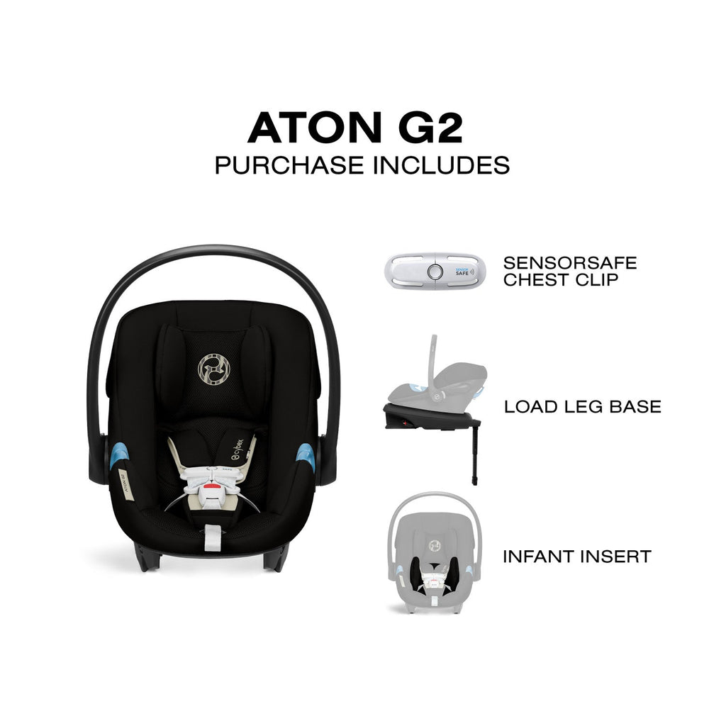 Aton G2 Infant Car Seat with Load Leg Base