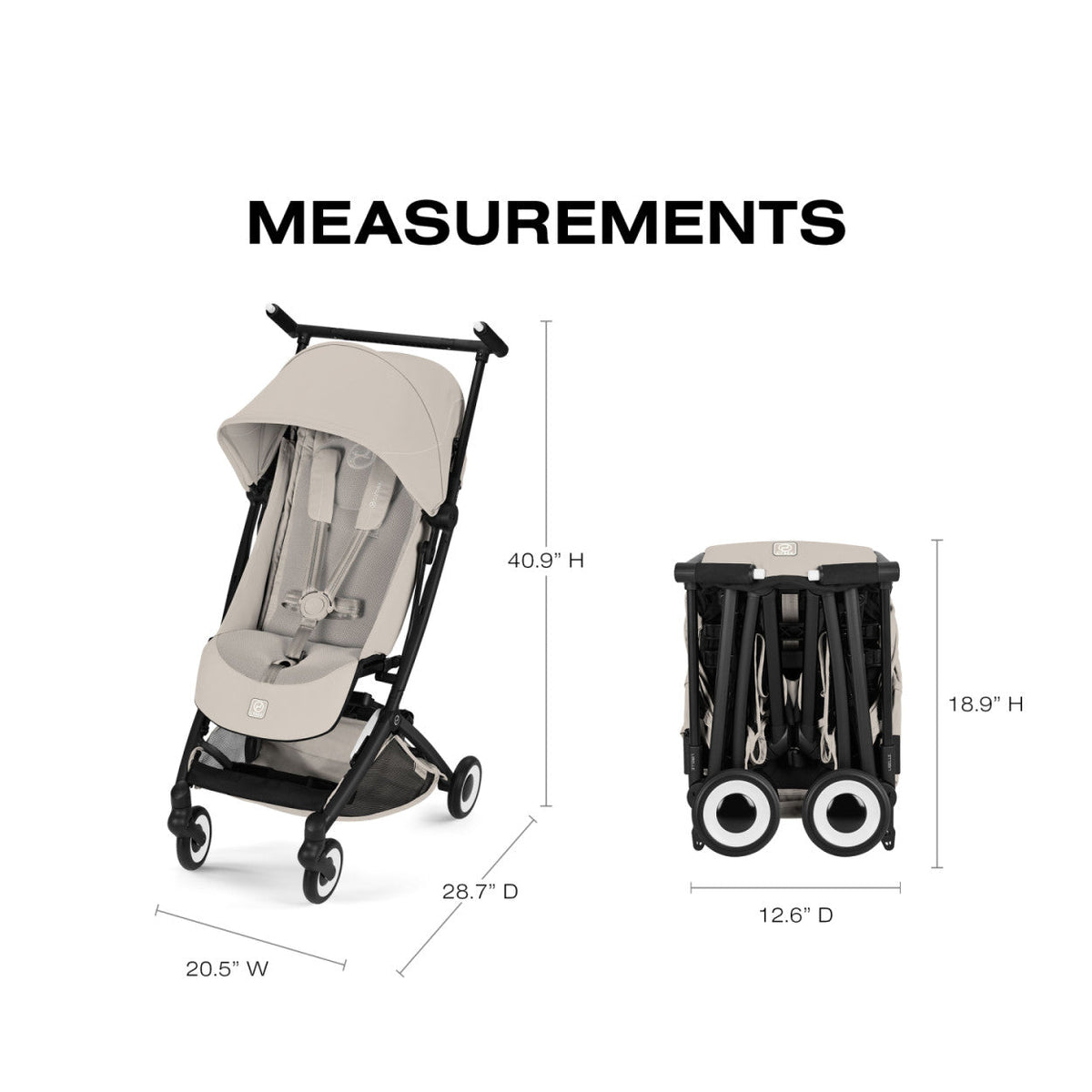 LIBELLE Ultra Lightweight Travel Stroller