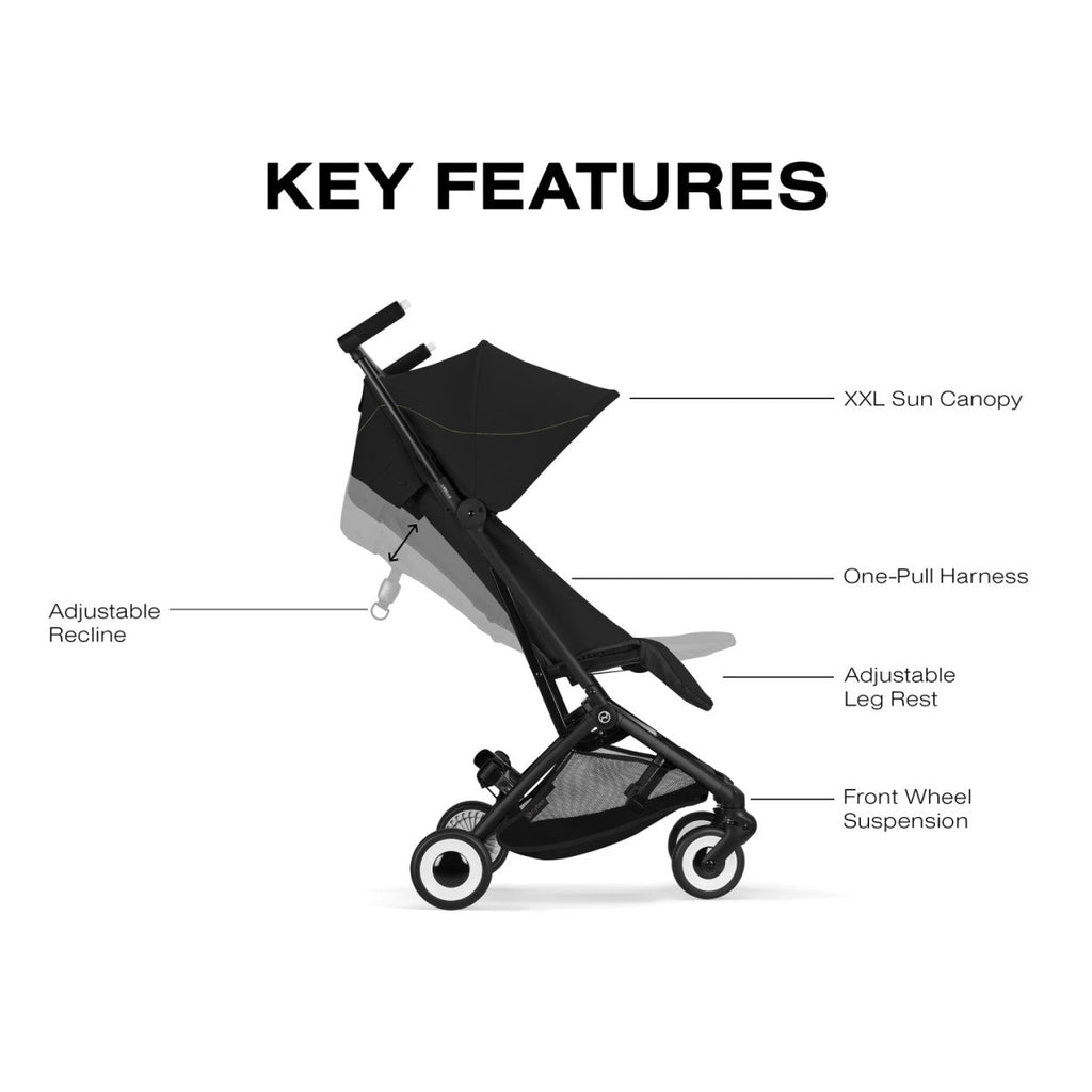 LIBELLE Ultra Lightweight Travel Stroller