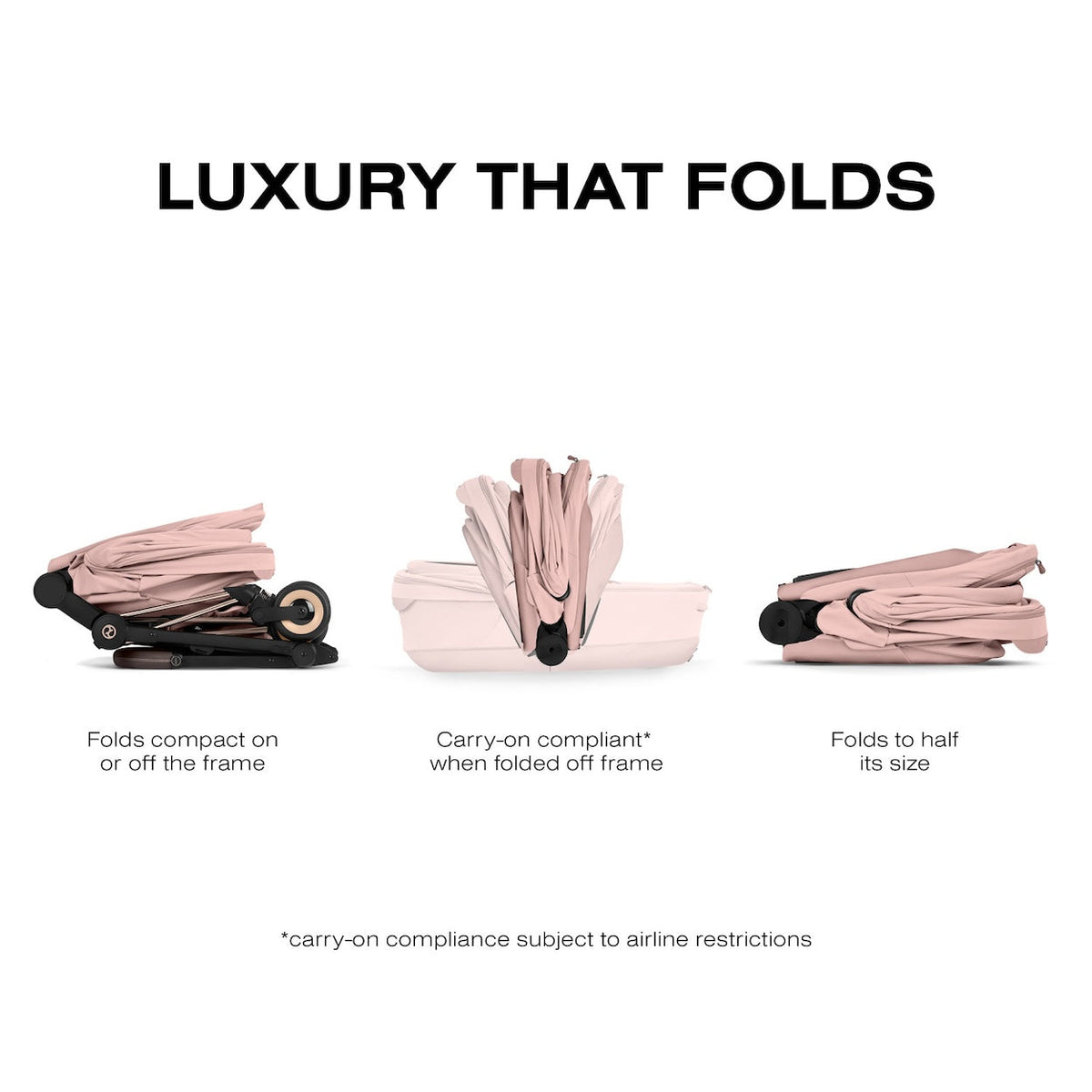 Foldable Lux Carry Cot for COYA / MIOS - Style Collection