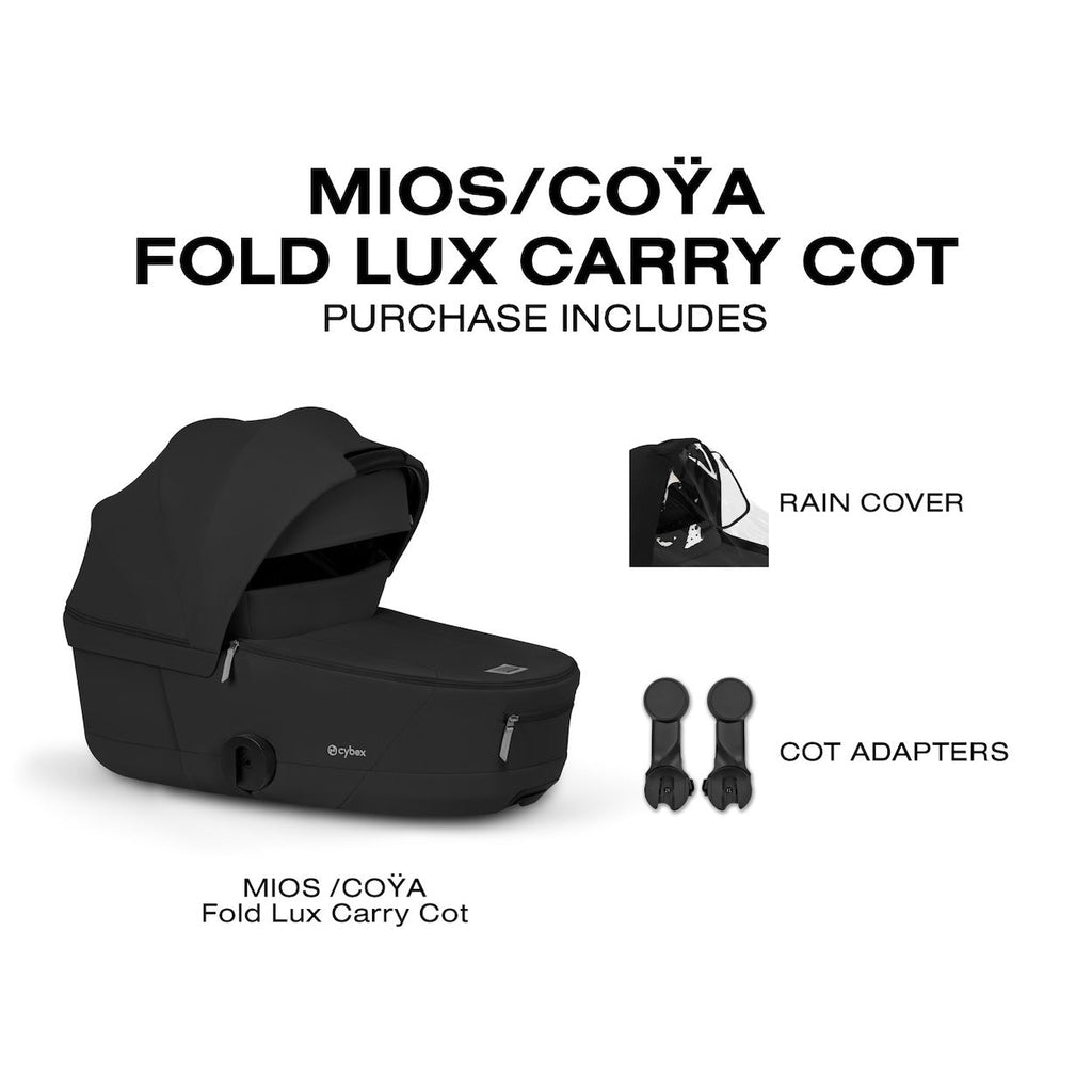 Foldable Lux Carry Cot for COYA / MIOS - Style Collection