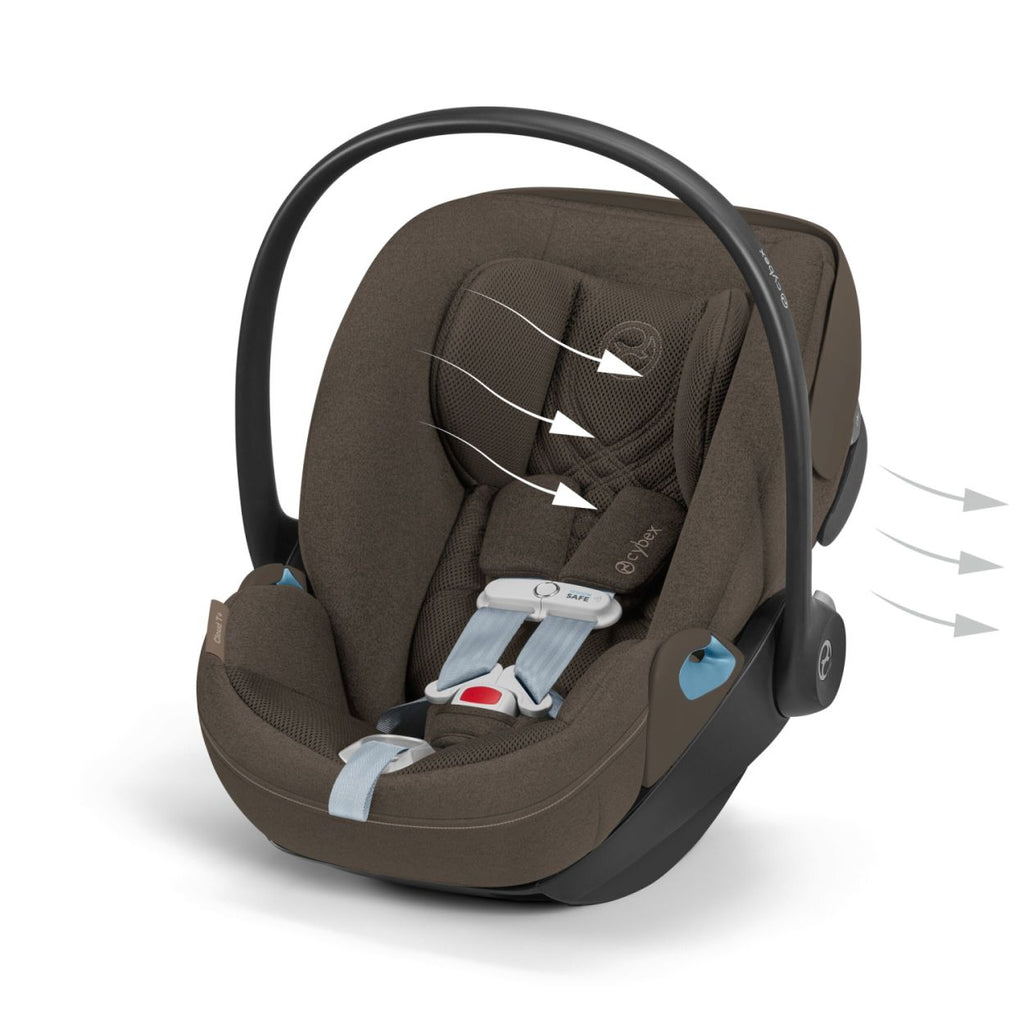 Cloud T Comfort Extend Reclining Infant Car Seat with SensorSafe