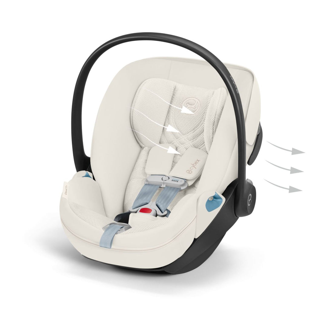 Cloud T Comfort Extend Reclining Infant Car Seat with SensorSafe