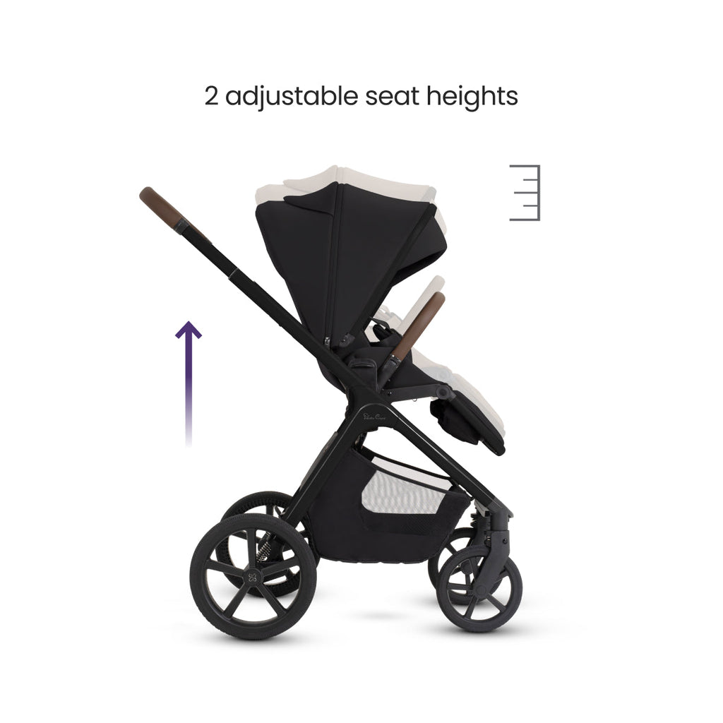 Cove 2 Full-Size All-Terrain Stroller + Folding Bassinet Bundle