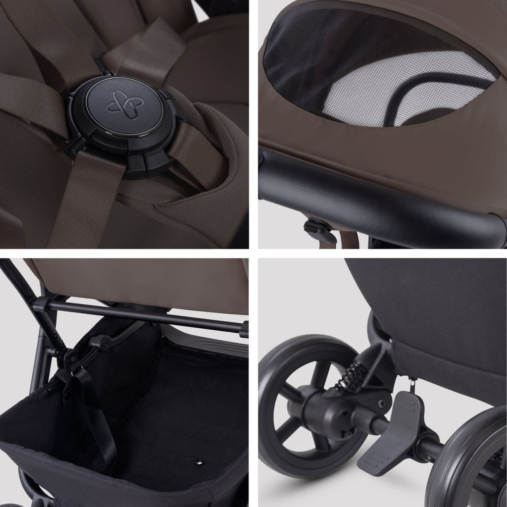 Nia Compact Travel Stroller Bundle ( incl Cup Holder & Travel Bag )
