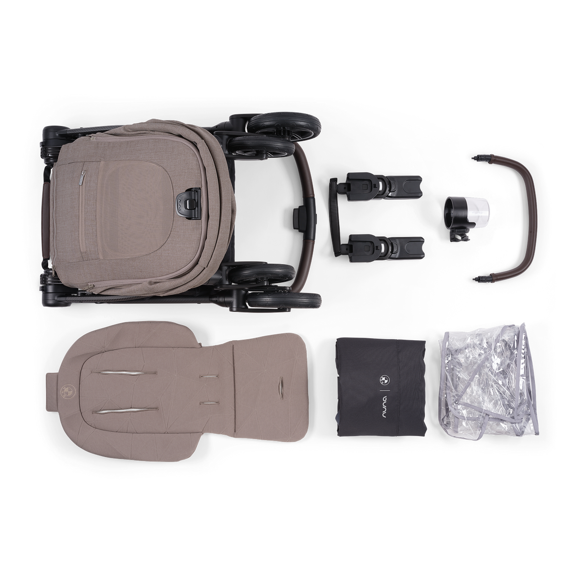 x BMW SWIV Lightweight Stroller in Umber
