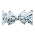 Printed Knot Black Tulips