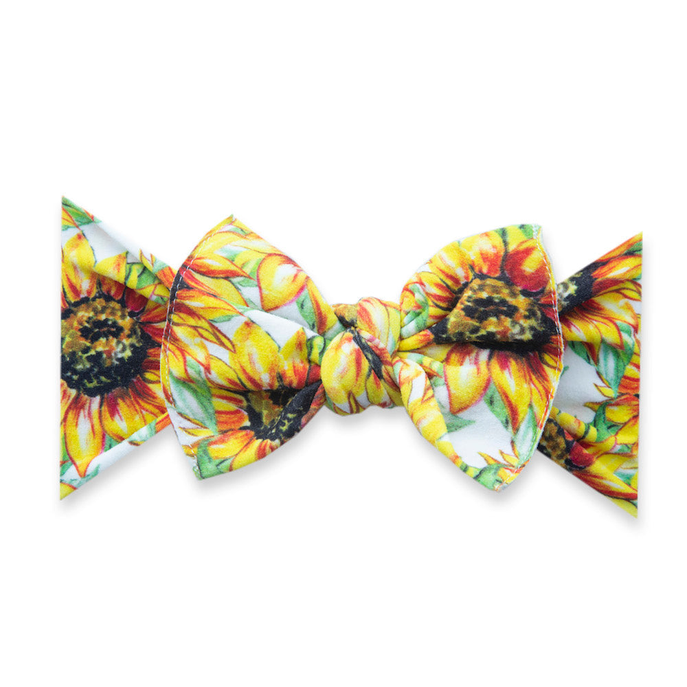 Printed Knot Golden Sunflowers