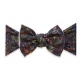 Printed Knot Headband - Black Pine