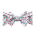 Printed Knot Headband - Carnation
