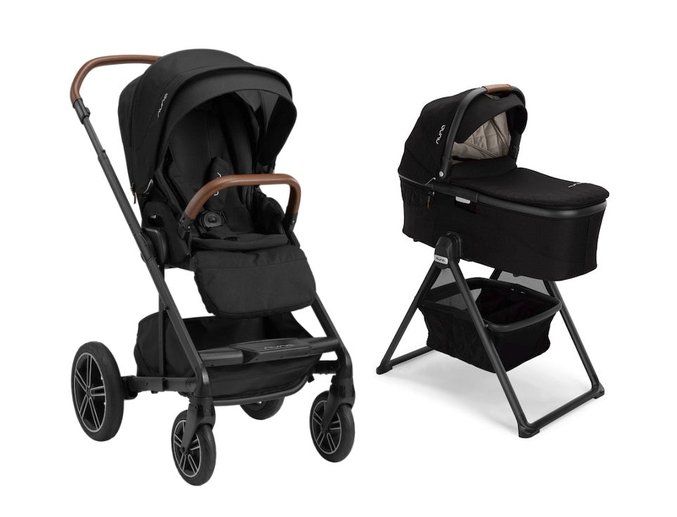 Mixx Next Stroller + Bassinet Caviar