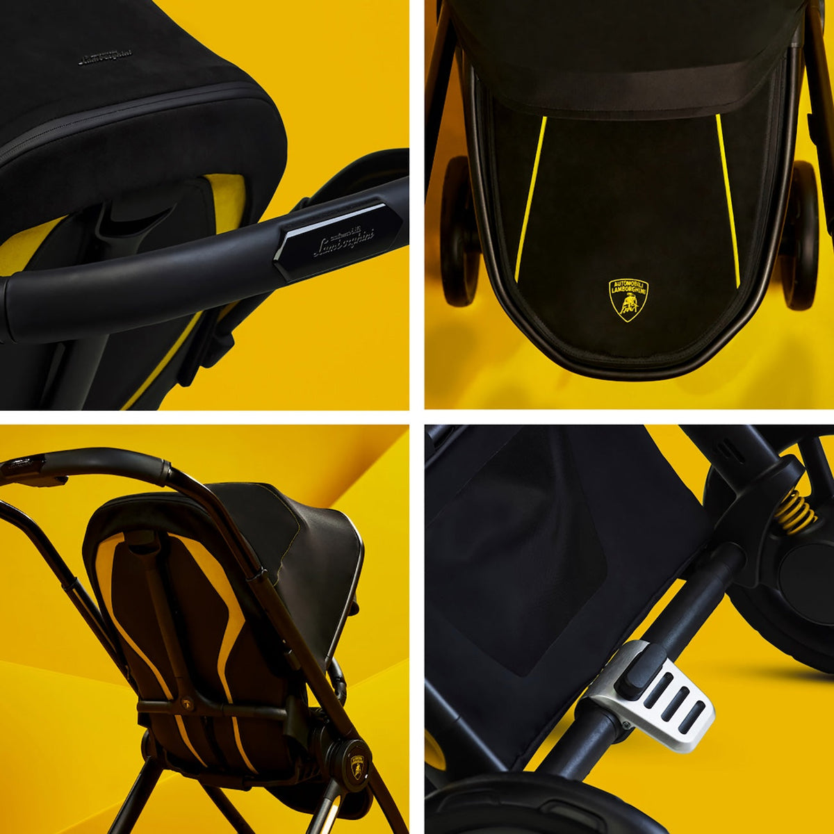 Reef AL Giallo Stroller Bassinet + Bundle