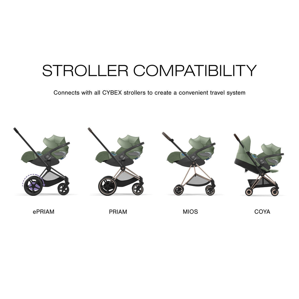 Cloud T Comfort Extend Reclining Infant Car Seat with SensorSafe