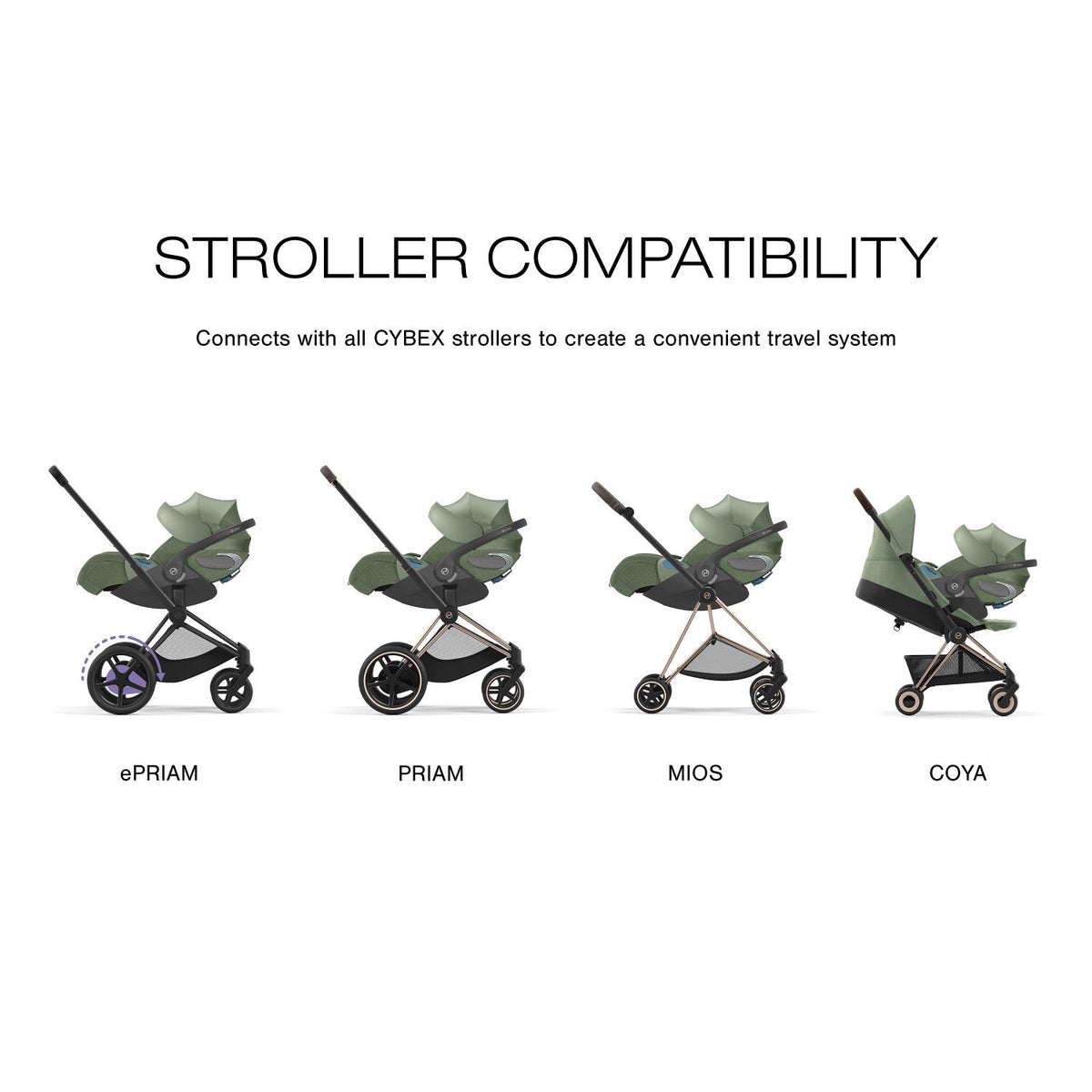Cloud T Comfort Extend Reclining Infant Car Seat with SensorSafe