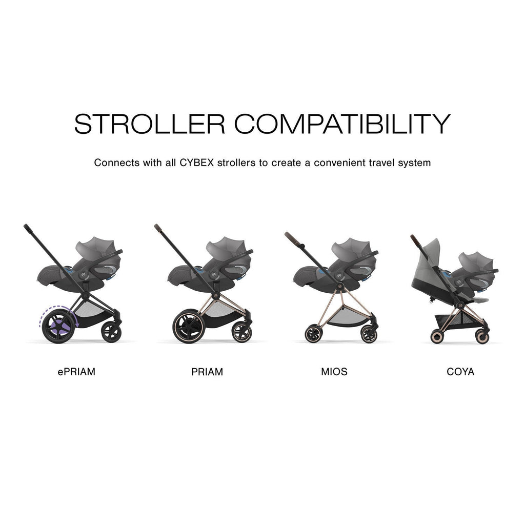 Cloud T Comfort Extend Reclining Infant Car Seat with SensorSafe