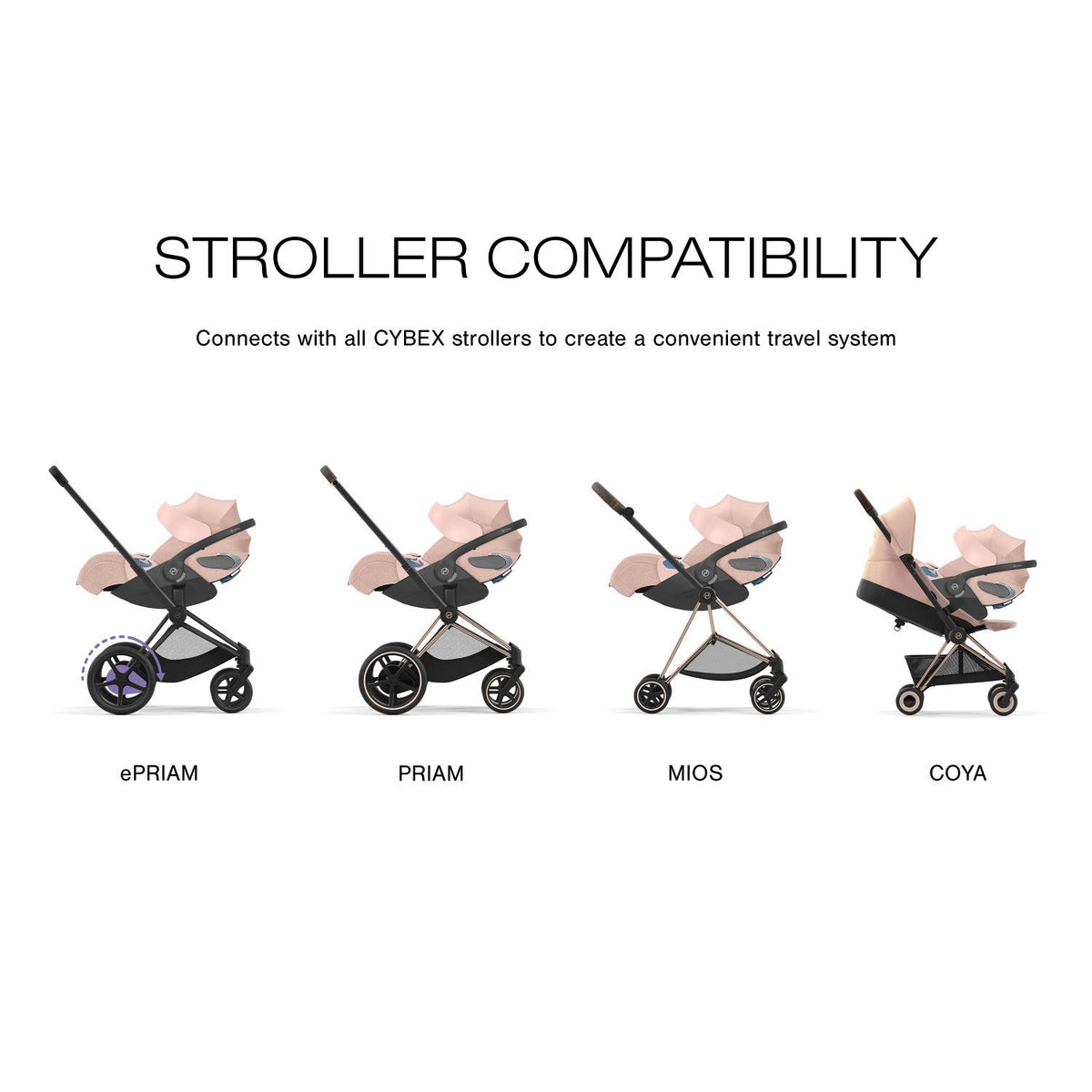 Cloud T Comfort Extend Reclining Infant Car Seat with SensorSafe