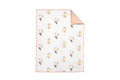 Nursery Works Menagerie Organic Cotton Hand-Quilted Blanket