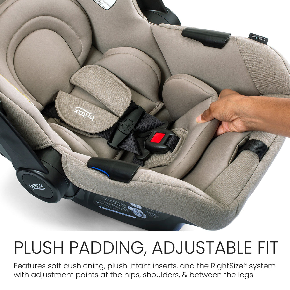 Prism Full-Size Travel System with Willow S Infant Car Seat + Alpine Base