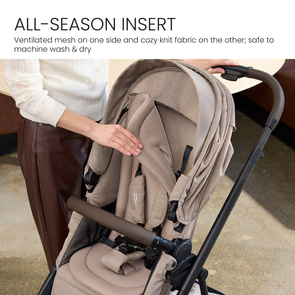 Prism Full-Size Travel System with Willow S Infant Car Seat + Alpine Base