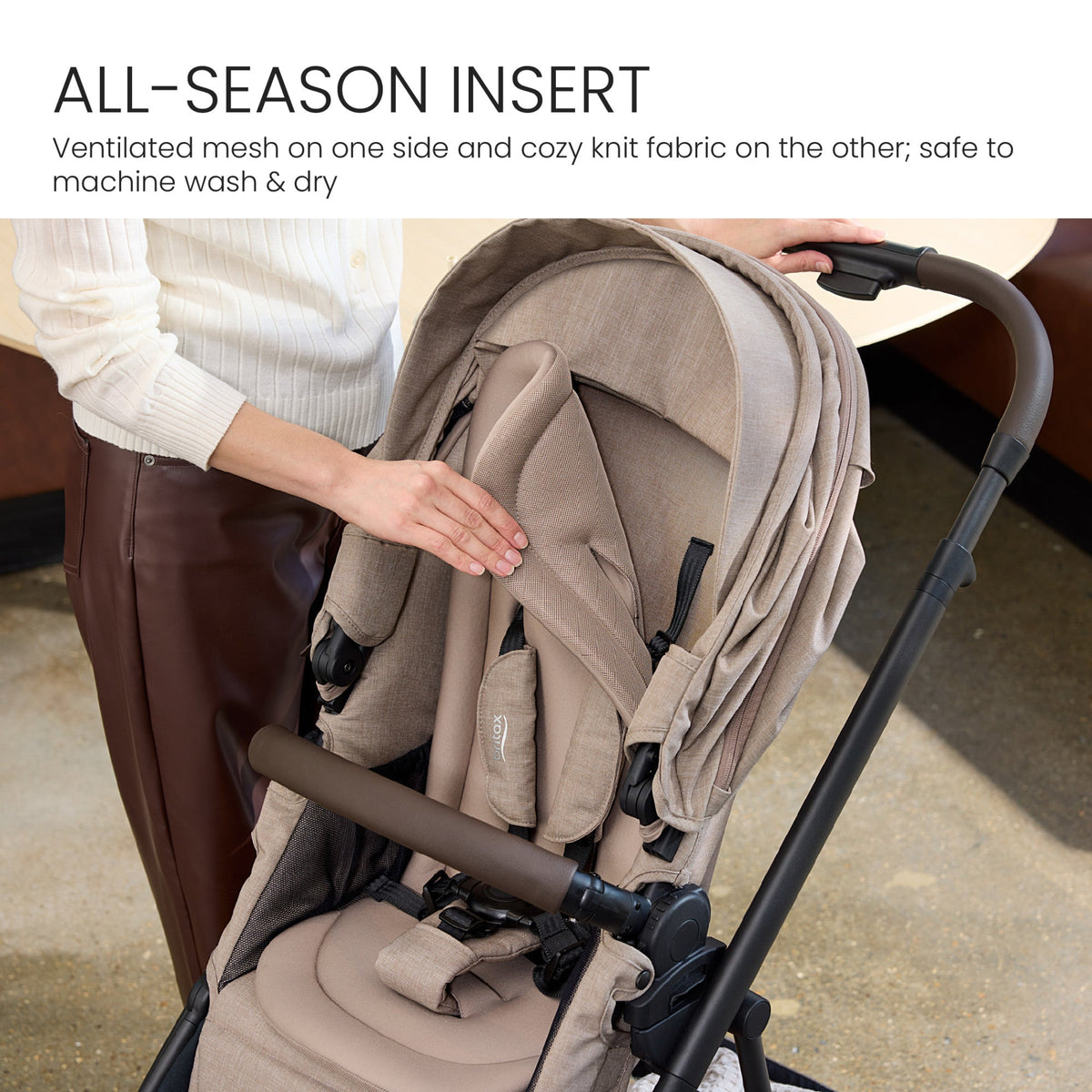 Prism Full-Size Travel System with Willow S Infant Car Seat + Alpine Base