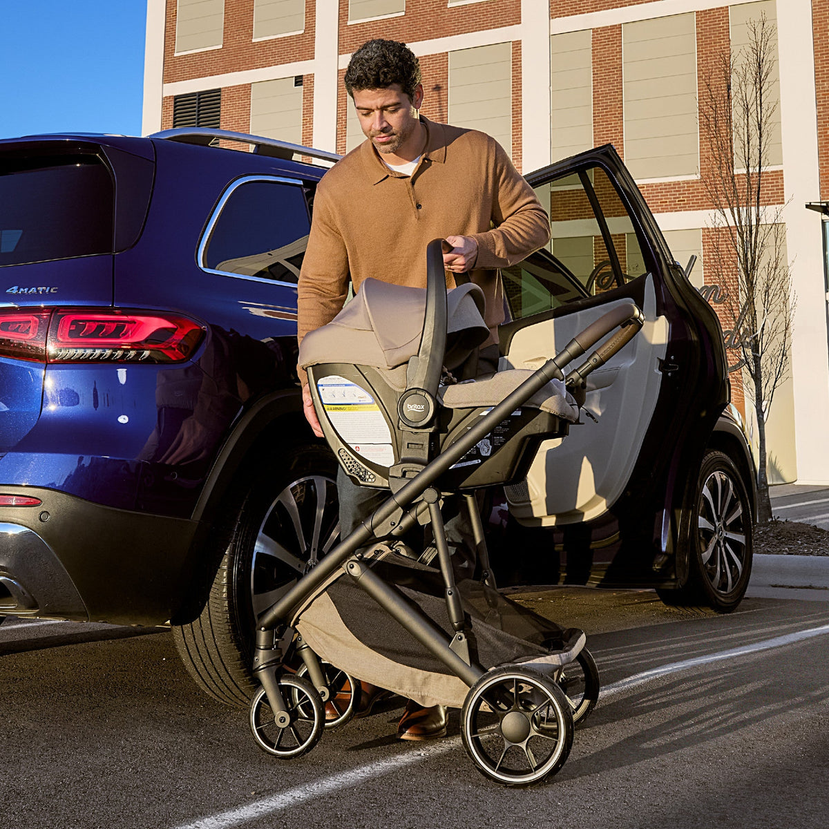 Prism Full-Size Travel System with Willow S Infant Car Seat + Alpine Base