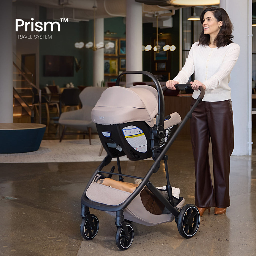 Prism Full-Size Travel System with Willow S Infant Car Seat + Alpine Base